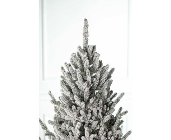 Ziemassvētku egle Flocked 2.1M, 772 zari Mākslīgās egles