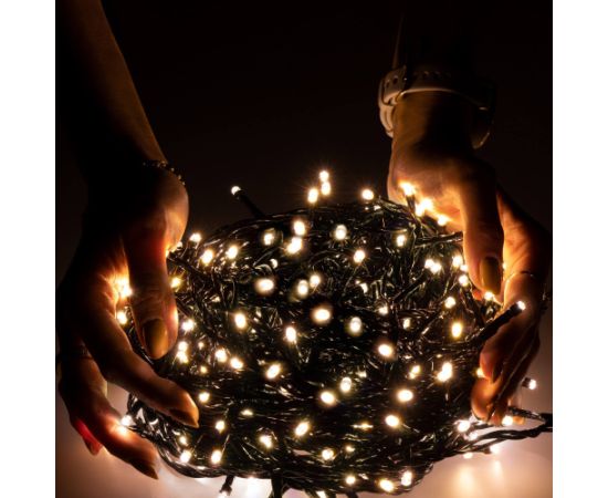 Ziemassvētku lampiņas Springos  CL4075 200 Led Ziemassvētku lampiņas, LED virtenes