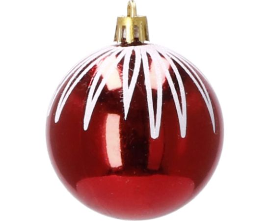 Ziemassvētku eglīšu rotājumu komplekts Springos CA0155, 6/8/14 CM, 149 gab.  Eglīšu rotājumi