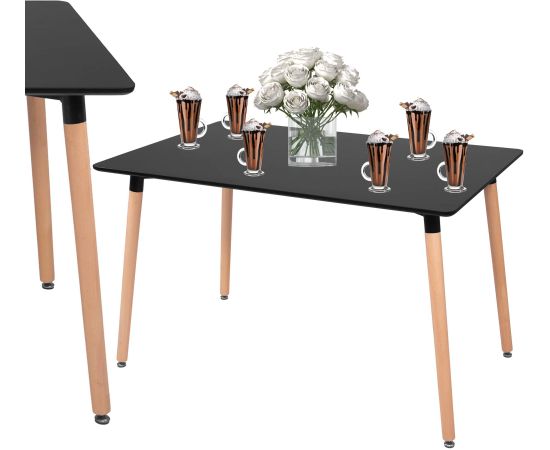 Журнальный столик Springos HF0016 120 x 80 CM черный Журнальные и сервировочные столы