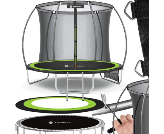 Dārza batuts Springos TP0018 8 ft (244 - 252 cm) Batuti un aksesuāri