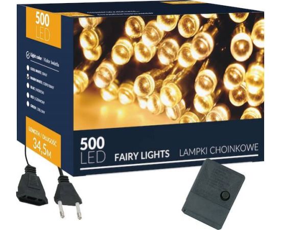 Ziemassvētku lampiņas Springos CL0535 500 Led Ziemassvētku lampiņas, LED virtenes