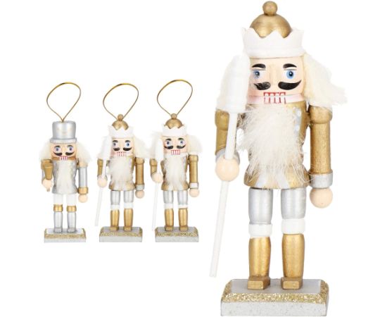 Springos Новогоднее украшение Щелкунчик Весна CA1108 8см 3 шт.  Eglīšu rotājumi