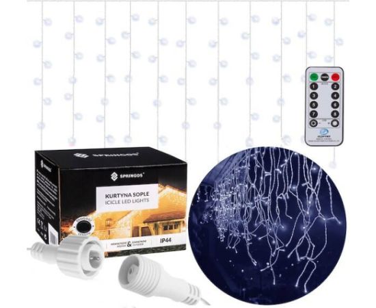 Ziemassvētku lampiņas Springos CL0504 500 Led 20 m Ziemassvētku lampiņas, LED virtenes