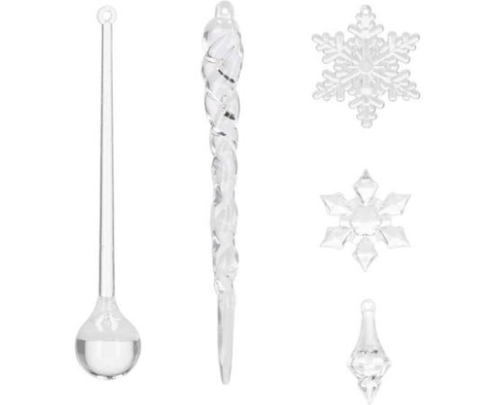 Набор новогодних украшений Springos CA0713 53 шт.  Eglīšu rotājumi