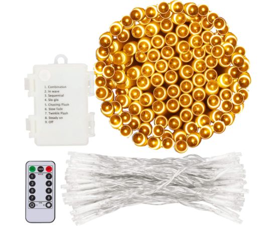 Ziemassvētku lampiņas Springos CL4034 100 Led Ziemassvētku lampiņas, LED virtenes