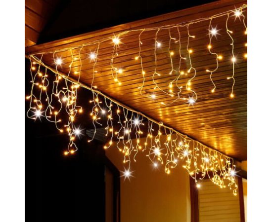 Ziemassvētku LED lampiņu aizkars Springos CL0332 12m Ziemassvētku lampiņas, LED virtenes