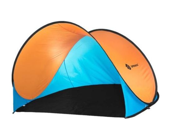 Pludmales telts Springos PT003 (200 × 120 × 110 cm), oranža Jaunumi -Dārzam