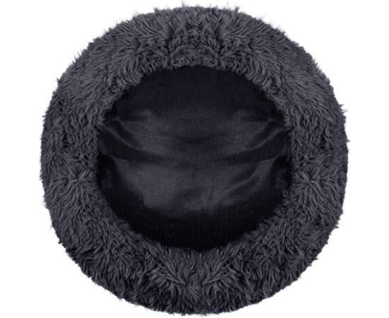 Лежанка Springos PA0151, Ø 90 см, графитово-серая Guļvieta mājdzīvniekiem