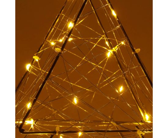 Springos gaismas virtene 100 LED  CL4126 Ziemassvētku lampiņas, LED virtenes