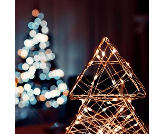 Springos LED lampas ar baterijām, 20  LED CL4099 Ziemassvētku lampiņas, LED virtenes