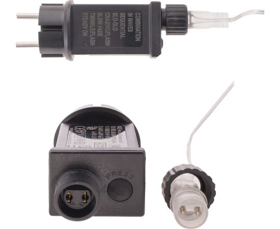 Springos dekoratīvais apgaismojums 100 led CL0079 Ziemassvētku lampiņas, LED virtenes