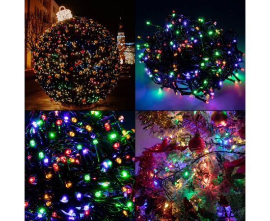 Ziemassvētku lampiņas Springos CL1009, 1000LED Ziemassvētku lampiņas, LED virtenes