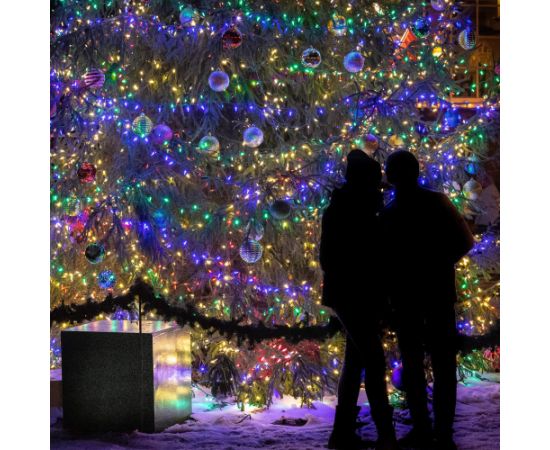 Ziemassvētku lampiņas Springos CL1009, 1000LED Ziemassvētku lampiņas, LED virtenes