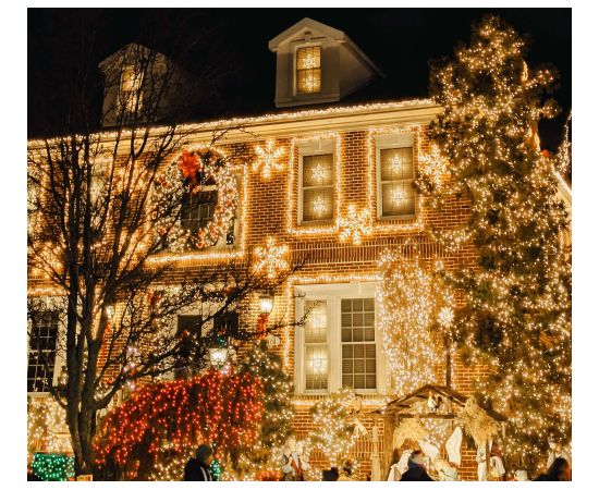 Ziemassvētku lampiņas Springos CL0546, 750 LED Ziemassvētku lampiņas, LED virtenes