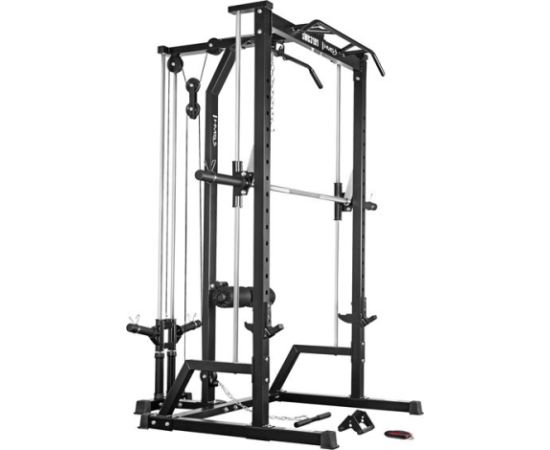 Smita trenažieris SWC3101 SMITH MACHINE WITH PLATE-LOADED CABLE SYSTEM SEMI COMMERCIAL HMS Комплексные тренажеры