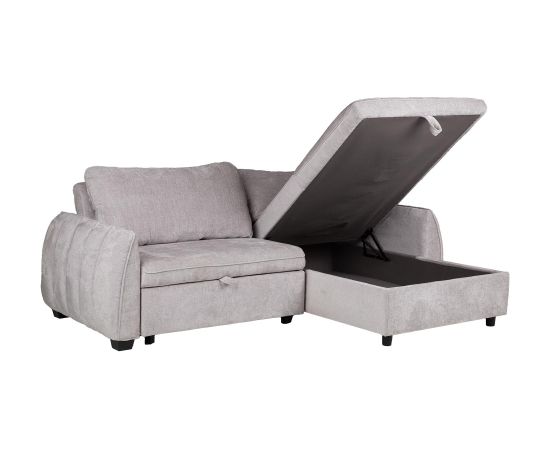 Stūra dīvāngulta CLOUD gaiši pelēka Jaunumi -Dārzam