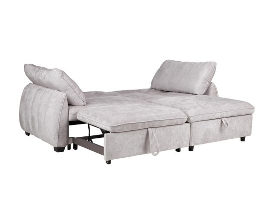 Stūra dīvāngulta CLOUD gaiši pelēka Jaunumi -Dārzam