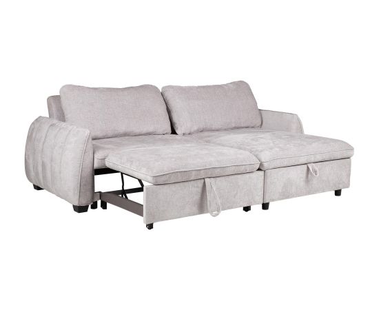 Stūra dīvāngulta CLOUD gaiši pelēka Jaunumi -Dārzam