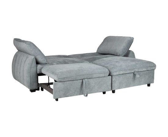 Stūra dīvāngulta CLOUD zilgani zaļa Jaunumi -Dārzam