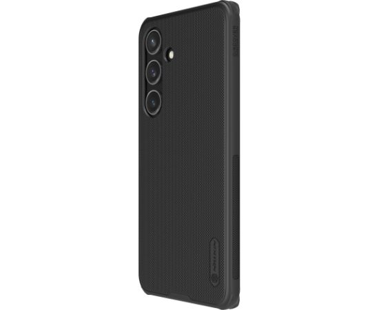 Nillkin Super Frosted PRO Magnētiskais aizmugurējais vāciņš priekš Samsung Galaxy S24 Black Neoriģinālie Maciņi