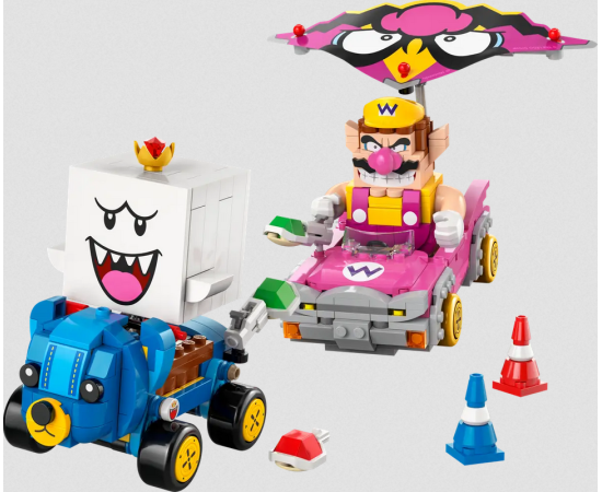 Lego Super Mario™ 72038 Mario Kart™ – Wario un King Boo Lego Super Mario