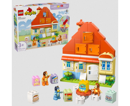 LEGO Duplo Dom rodzinny Blue z grą pamięciową (10459) LEGO DUPLO