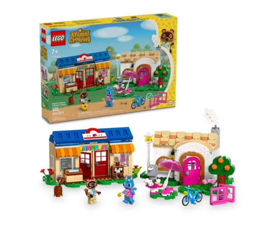LEGO Animal Crossing™ 77050 Nook's Cranny un Rosie māja Citas preces, LEGO