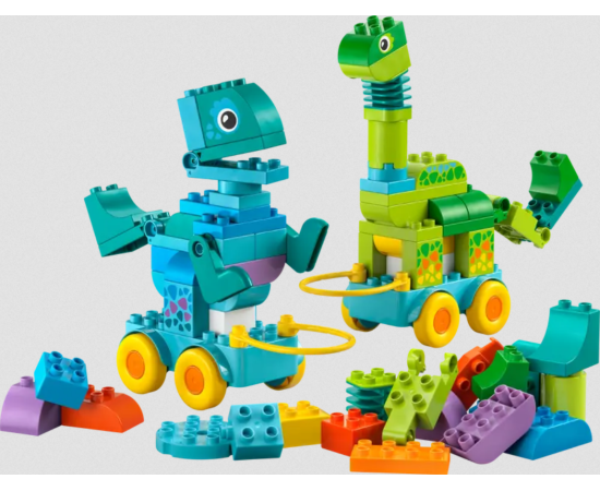 Lego Duplo 3 w 1 Dinozaury na kółkach (10451) LEGO DUPLO