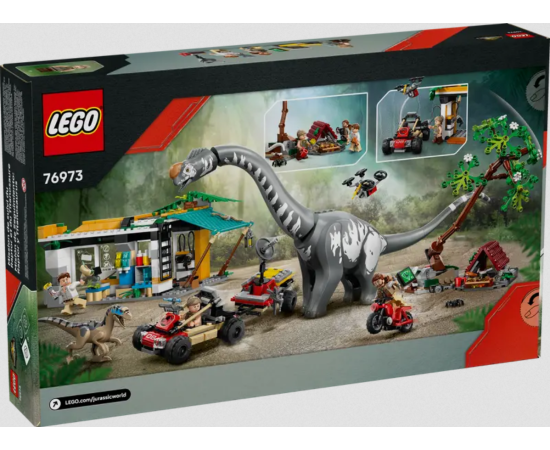 LEGO Jurassic World™ 76973 Plēsēja un titanozaura izsekošanas misija Lego Jurassic World