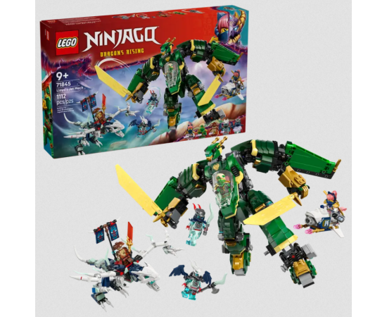 LEGO NINJAGO® 71845 Lloyd lidmašīna-robots Lego Ninjago