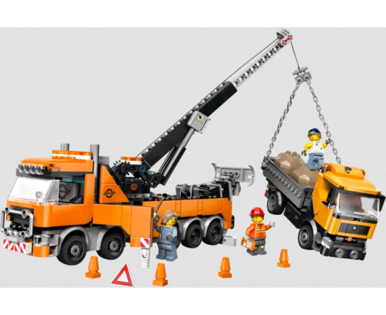 LEGO City 60467 Lieljaudas vilcējauto ar celtni Lego City