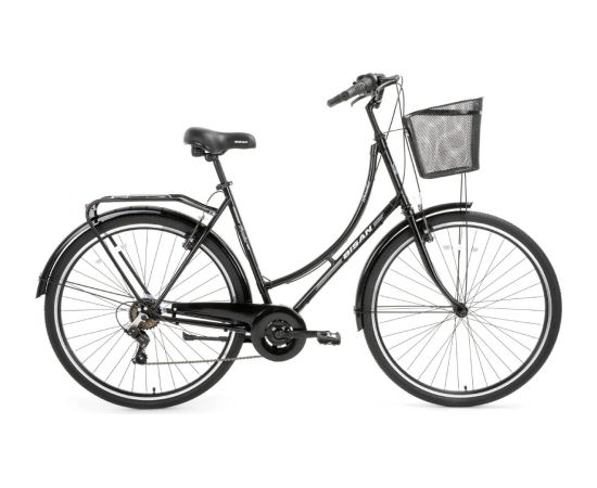 Pilsētas velosipēds Bisan 28 Paradise melns (M) Городские велосипеды