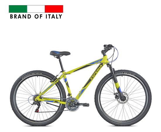 ESPERIA 29andquot; 7050 MTB ALU TY300 50 21V YELLOW/BLUE Kalnu velosipēdi (MTB)