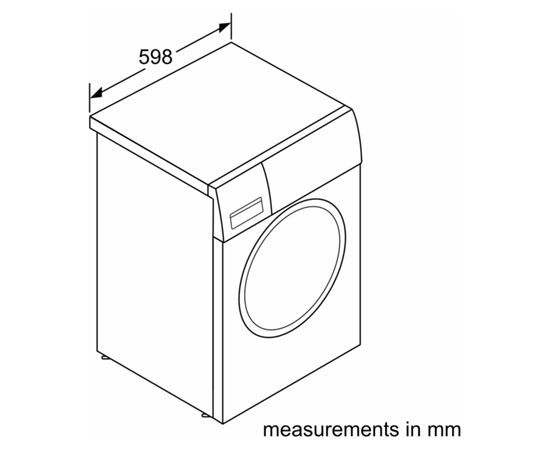 Bosch WGG244ZMSN 9kg 1400rpm Jaunumi Sadz. tehnika