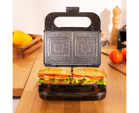 Cecotec Sandwich Maker Rock’nToast 4in1 1000 W Number of plates 4 Black Sendviču - Karstmaižu tosteri