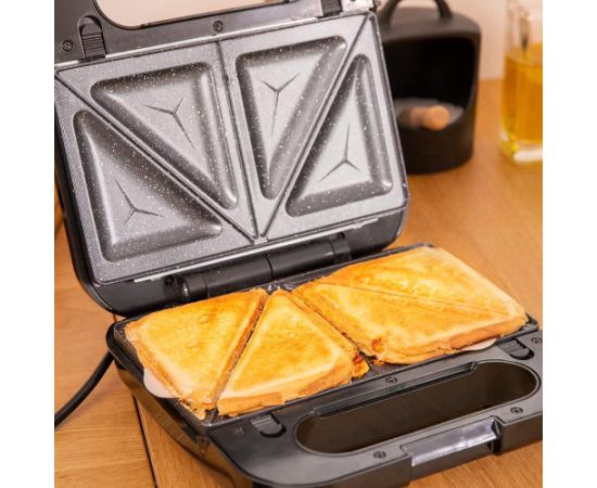 Cecotec Sandwich Maker Rock’nToast 4in1 1000 W Number of plates 4 Black Sendviču - Karstmaižu tosteri