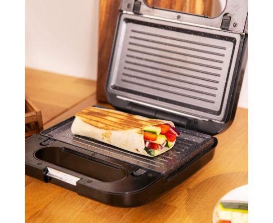 Cecotec Sandwich Maker Rock’nToast 4in1 1000 W Number of plates 4 Black Sendviču - Karstmaižu tosteri