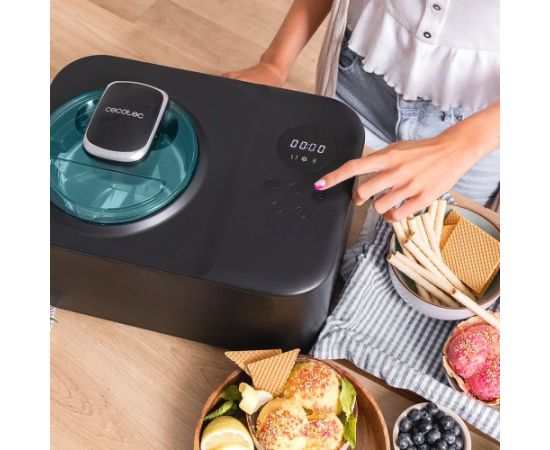 Cecotec Ice Cream Maker Gelacy 1200 Touch Capacity 1.2 L Jaunumi Sadz. tehnika