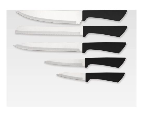 Kitchen cutting set MAESTRO MR-1413 Knife set (MR-1413-BLACK) Black Naži