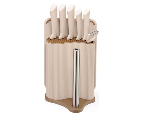 Kitchen cutting set MAESTRO MR-1413 Knife set (MR-1413-BEIGE) Beige Naži