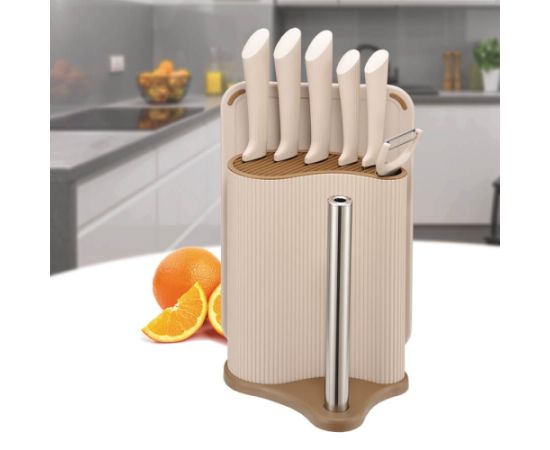 Kitchen cutting set MAESTRO MR-1413 Knife set (MR-1413-BEIGE) Beige Naži