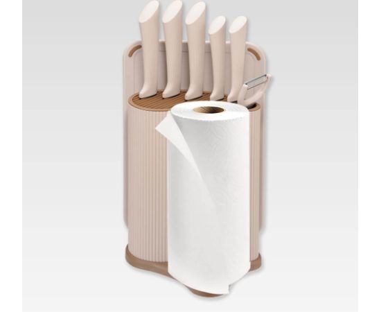 Kitchen cutting set MAESTRO MR-1413 Knife set (MR-1413-BEIGE) Beige Naži