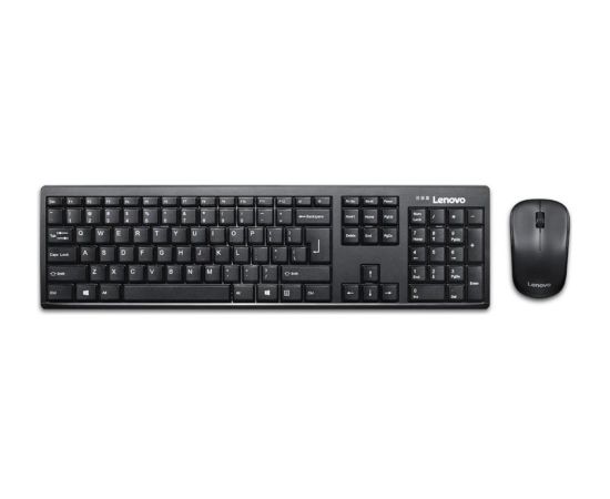 Lenovo GX30L66303 keyboard Mouse included Universal QWERTY US English Black Klaviatūras