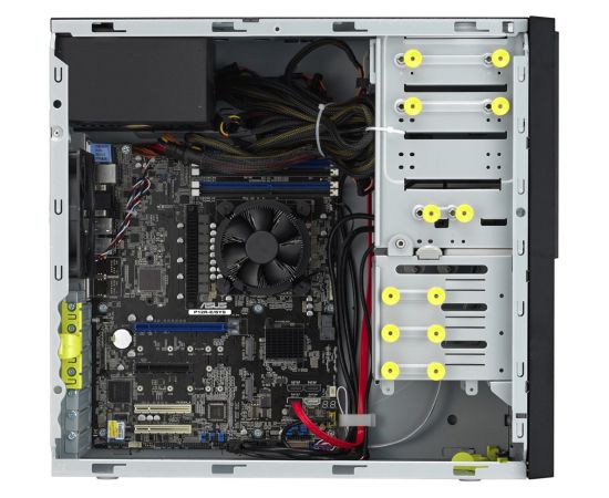 ASUS TS100-E11-PI4 Intel C256 LGA 1200 (Socket H5) Tower Black Корпуса