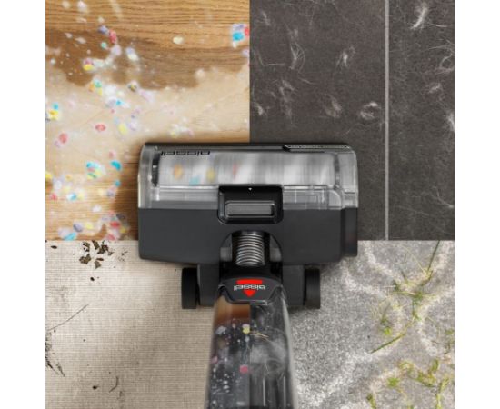 Bissell CrossWave OmniForce Edge Pro Upright vacuum Battery Dry&wet Polytetrafluoroethylene (PTFE) Bagless 0 L 200 W Black Putekļu sūcēji