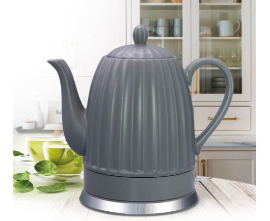 Ceramic electric kettle MAESTRO MR-077 1.5l 1500W Grey Tējkannas (elektriskās)