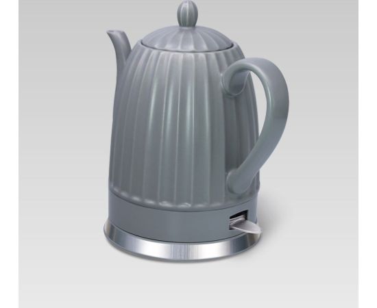 Ceramic electric kettle MAESTRO MR-077 1.5l 1500W Grey Tējkannas (elektriskās)