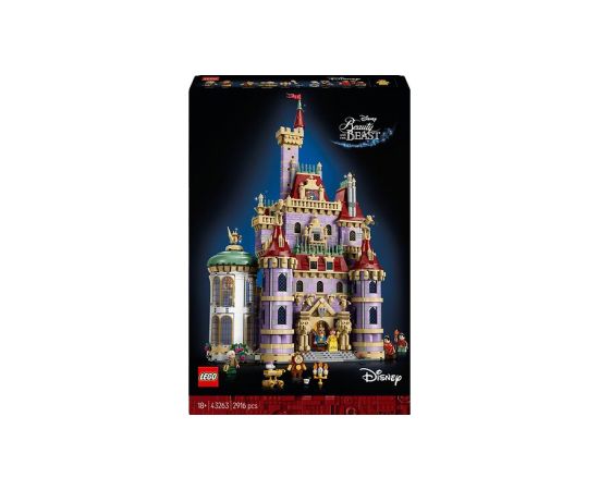 LEGO Disney Princess 43263 Skaistules un Briesmoņa pils Jaunumi, Bērnu preces