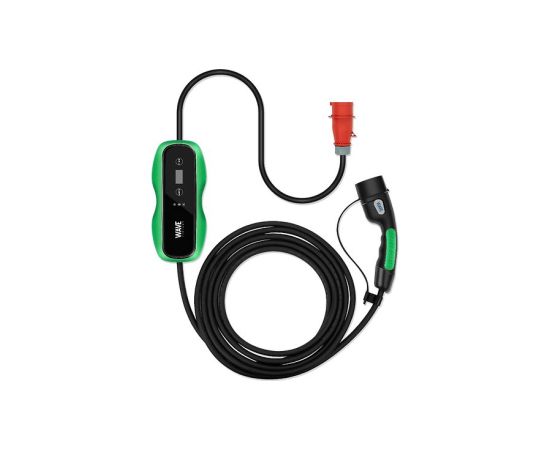 Wave EV elektroauto uzlādes kabelis, 11 kW, 3x16 A, 3 fāžu, CEE-Type2, 5 m Elektro Auto lādēšanas piederumi